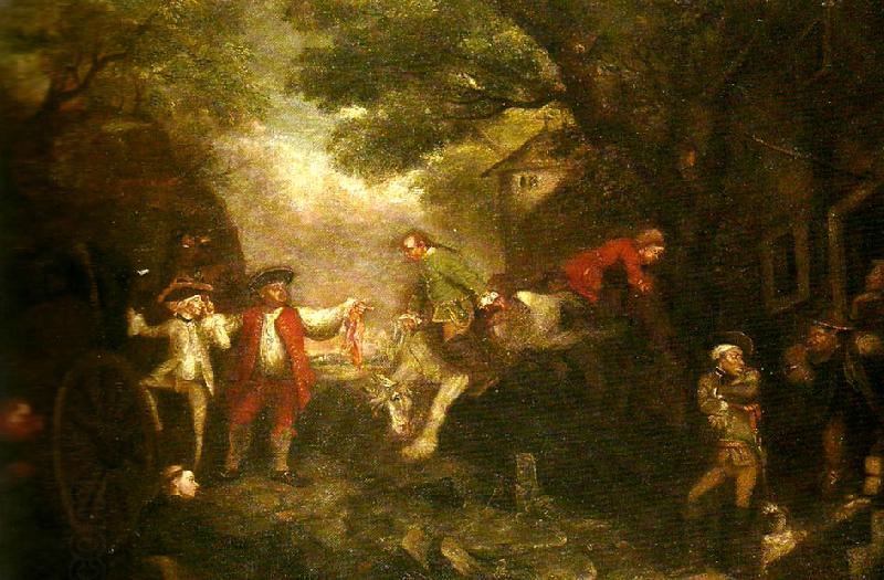 Sir Joshua Reynolds ralph howard,s escapade China oil painting art